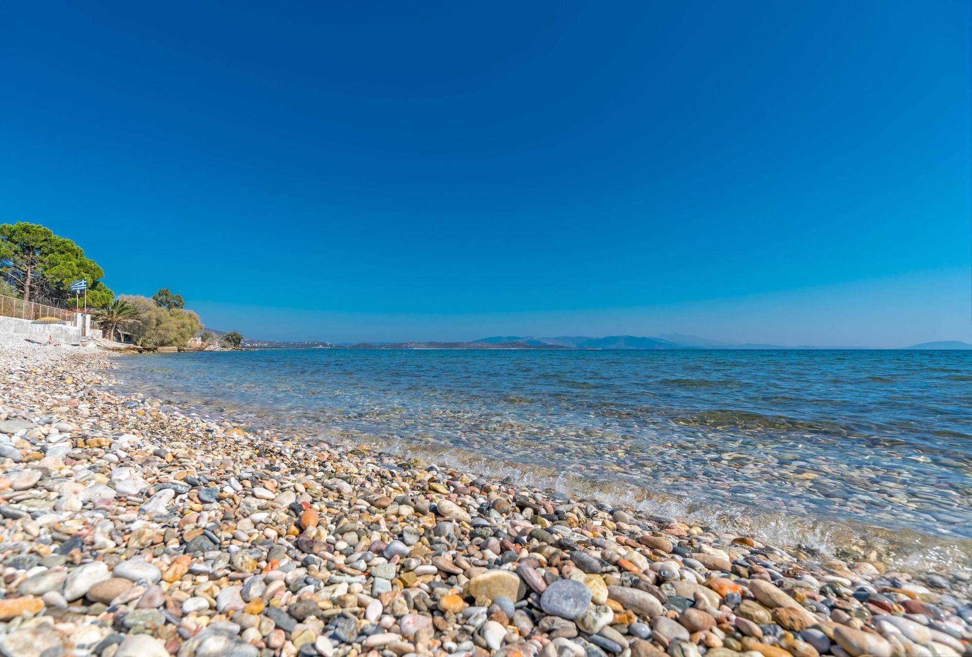 Maria'S Seaside Villa - House With 3 Rooms In Marathon, With Wonderful Exterior photo