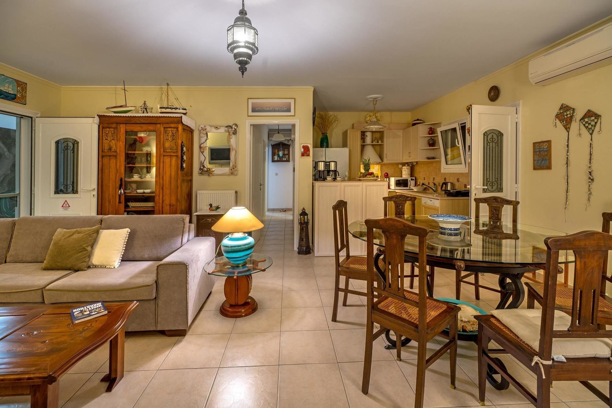 Maria'S Seaside Villa - House With 3 Rooms In Marathon, With Wonderful Exterior photo
