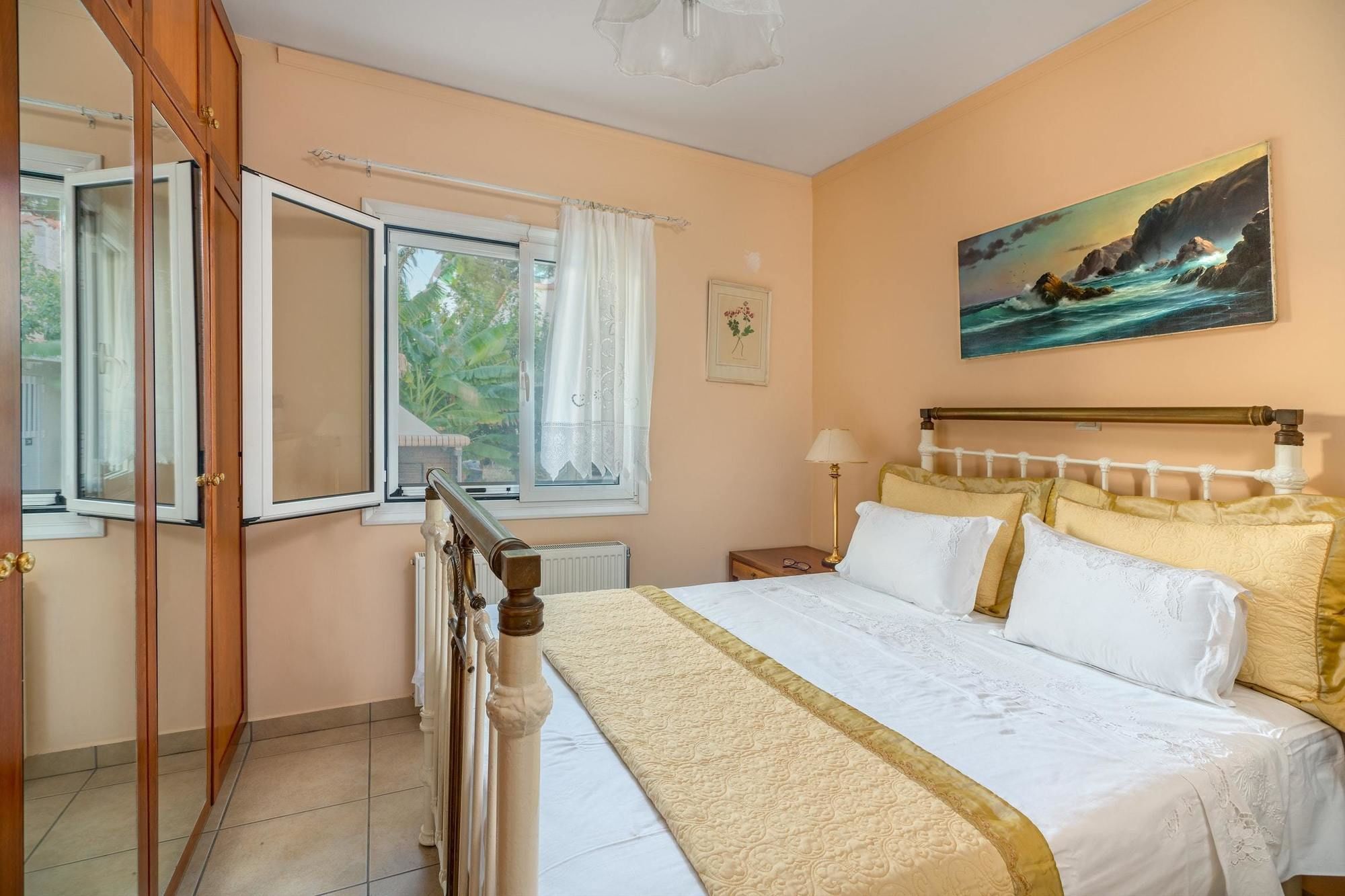 Maria'S Seaside Villa - House With 3 Rooms In Marathon, With Wonderful Exterior photo